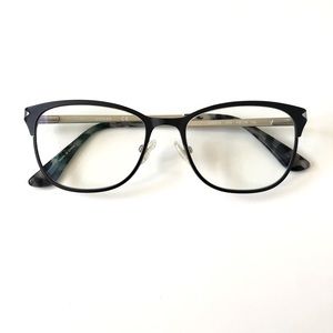 Guess Glasses - Black & Silver - Mild Prescription & Blue Light Protection